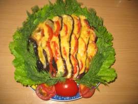 Запеченные баклажаны 