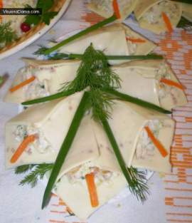 Калы с беконом,огурцом и яйцом