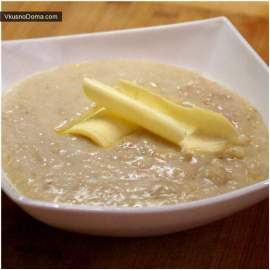 Рецепт геркулесовой каши на молоке