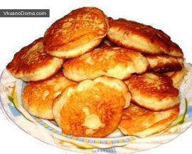 Оладьи из пшённой каши