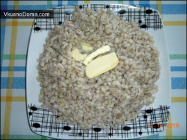 Калорийность перловой каши
