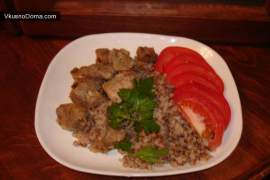 Шашлык на сковородке