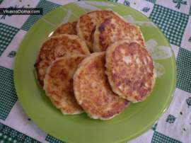 Сырники с овсяными хлопьями