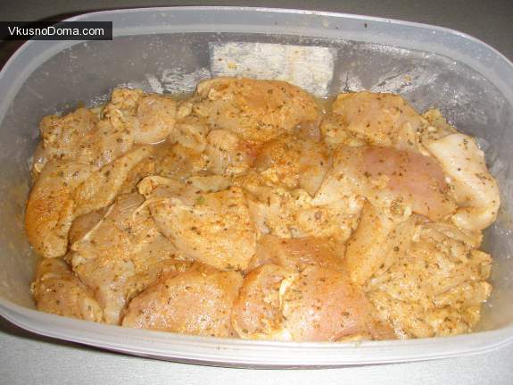 мясо в духовке