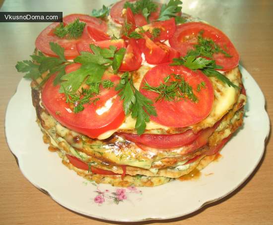 торт из кабачков