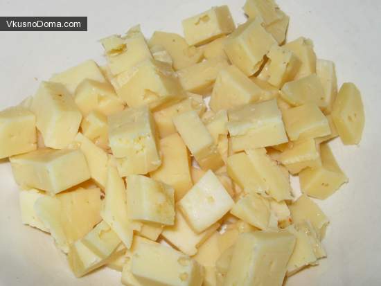 салат с грудкой