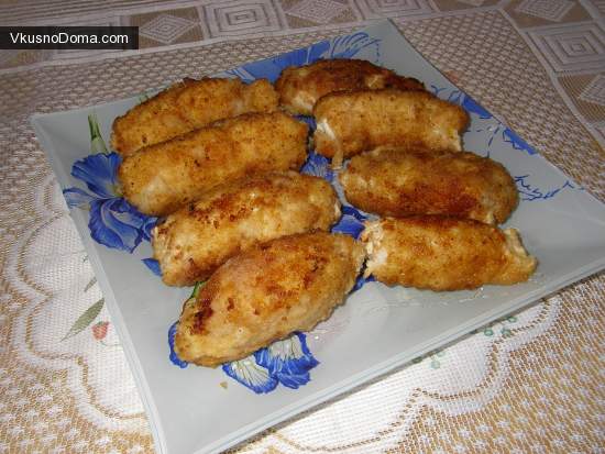 блюдо куриные рулетики