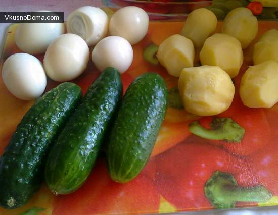 Готовим Салат Столичная курочка