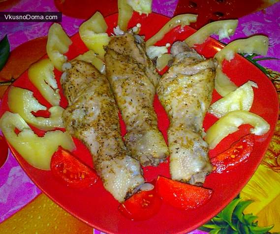 Куриные ножки в пароварке
