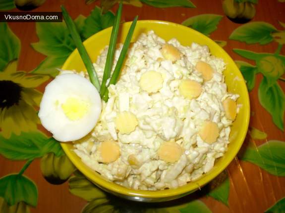 Салат из пекинской капусты