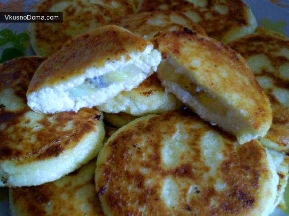 Сырники с бананом