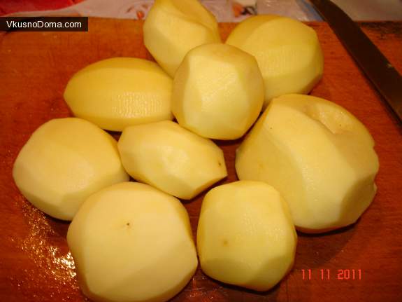 готовим Картофель с грибами по-креольски