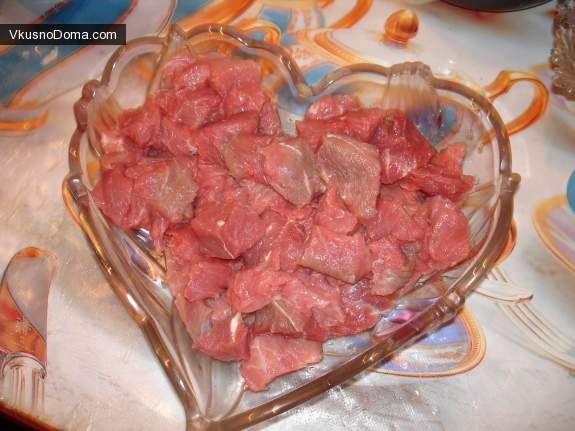 Рецепт с фото: говядина по-бургундски с клюквой