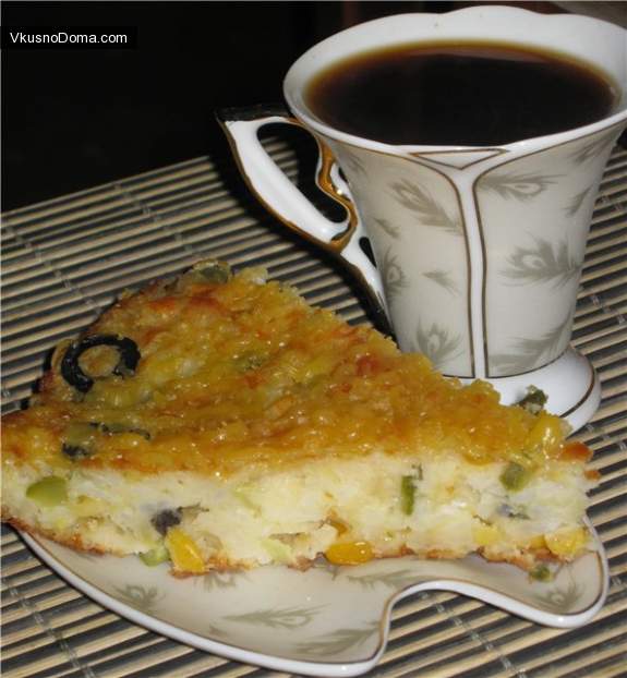 Закусочный рисовый пирог
